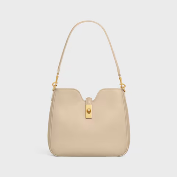 celine 16 soft hobo calfskin shoulder bag